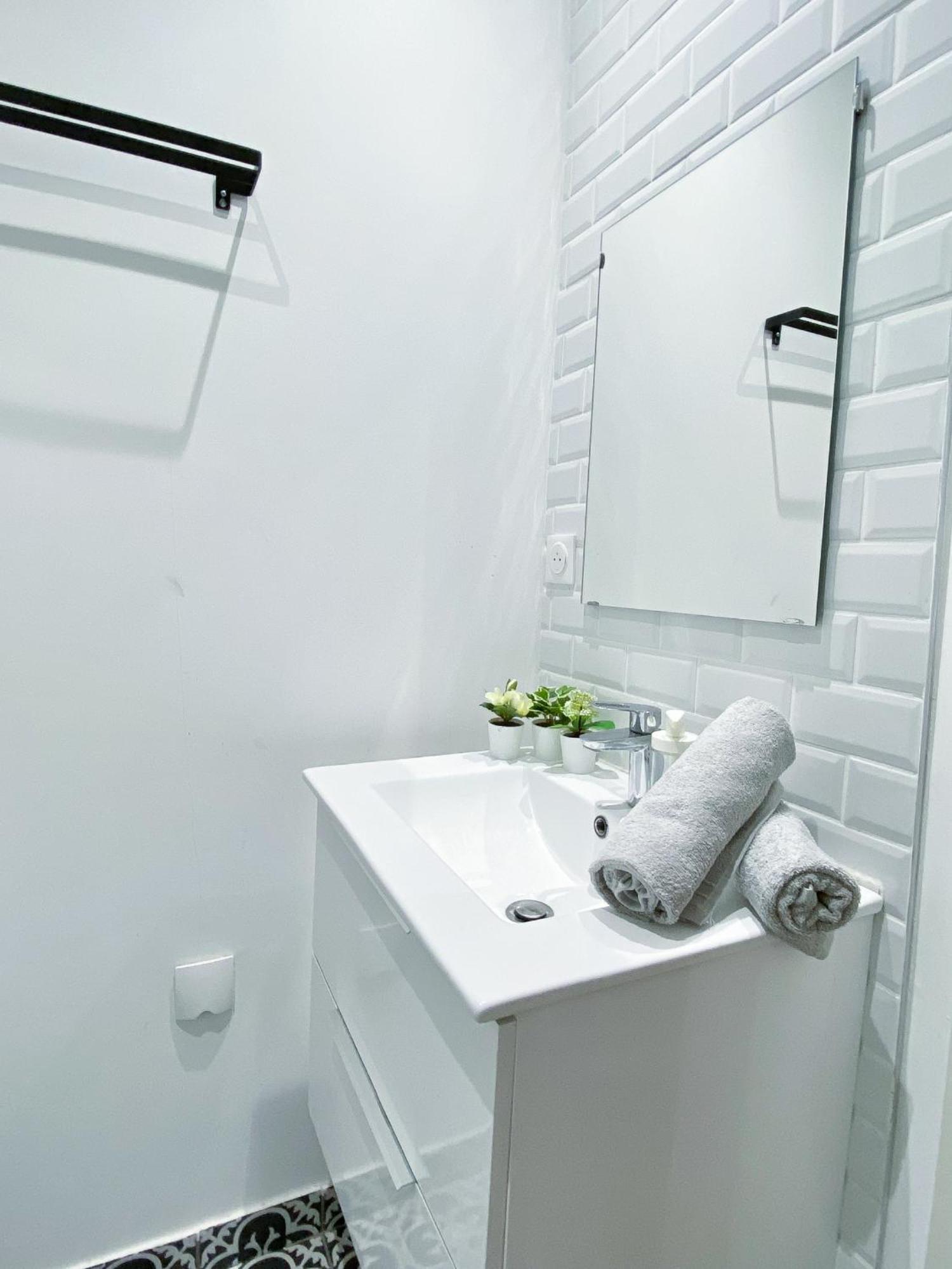 Le convivial, appartement Centre ville Mulhouse Chambre photo